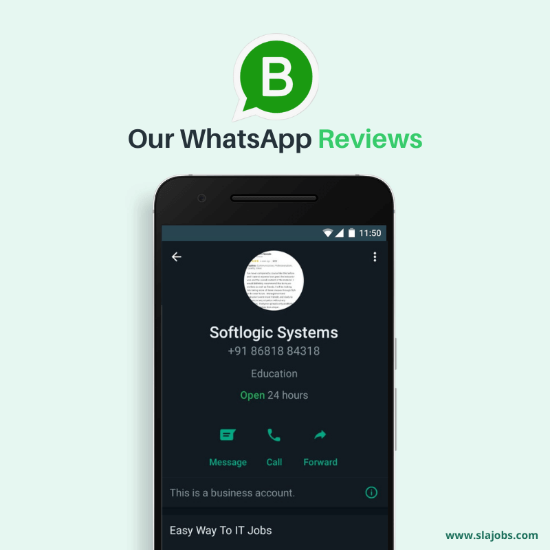 our whatsapp reviews 1