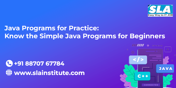 Know the Simple Java Programs for Beginners